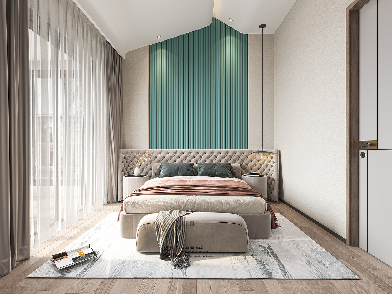 现代轻奢别墅——在自然光影下·静享现代艺术风