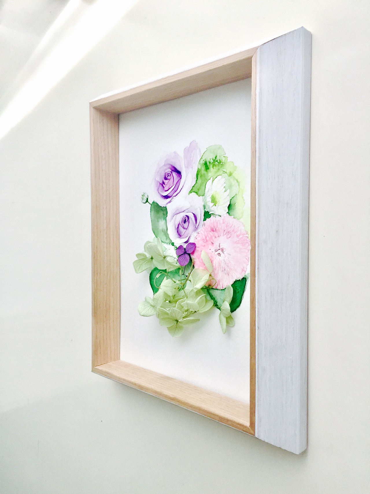 永生花水彩花卉系列