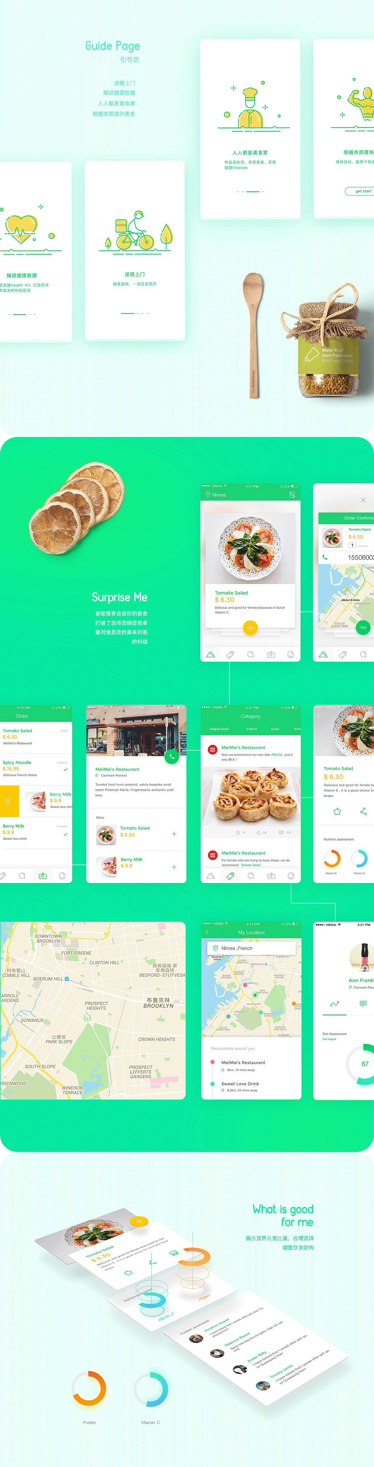 Beautifoodie（图ZNDcxOTAyMzI=） - APP界面 - 站酷设计师liuxiangwei原创素材 - 站酷ZCOOL