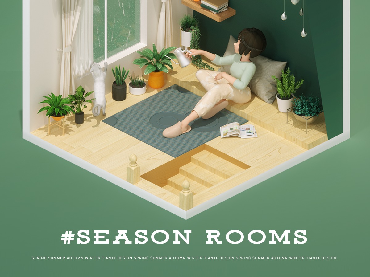 Season Rooms——四季女孩房间