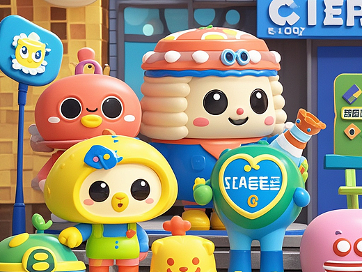 《魅力卡通，创意无限》