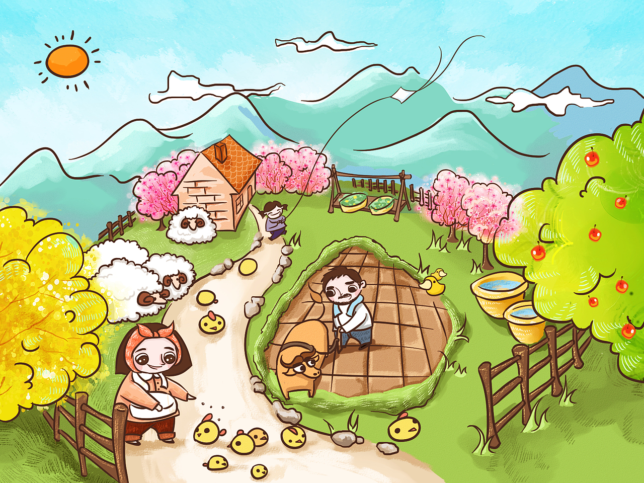 一人一亩品牌设计