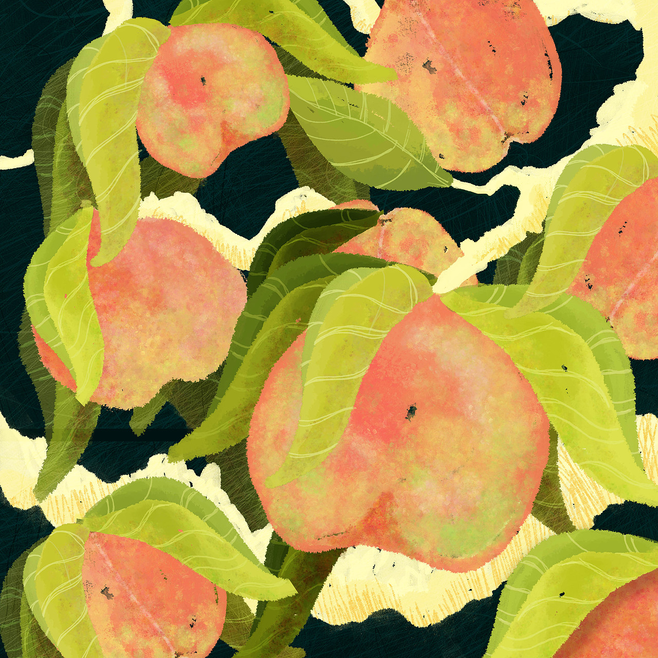 桃子（图ZMTM3MjI5Mjcy） - 创作习作 - 站酷设计师梦窗疏石原创素材 - 站酷ZCOOL