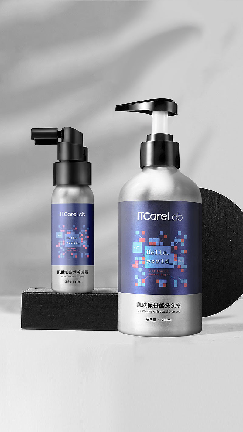 洗发水VS生发喷雾广告