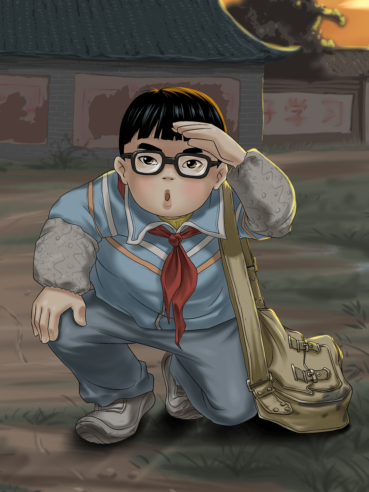 童年（图ZMTAyMTk5MTIw） - 绘本 - 站酷设计师田间小仙原创素材 - 站酷ZCOOL