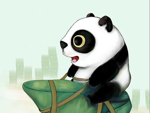 panda（個人主頁-ZMjg2NDkzNzY=） - 商業(yè)插畫 - 站酷設(shè)計師vaiduryaya原創(chuàng)素材 - 站酷ZCOOL