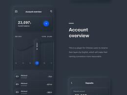 新擬態(tài)風(fēng)格嘗試練習(xí)-暗夜模式