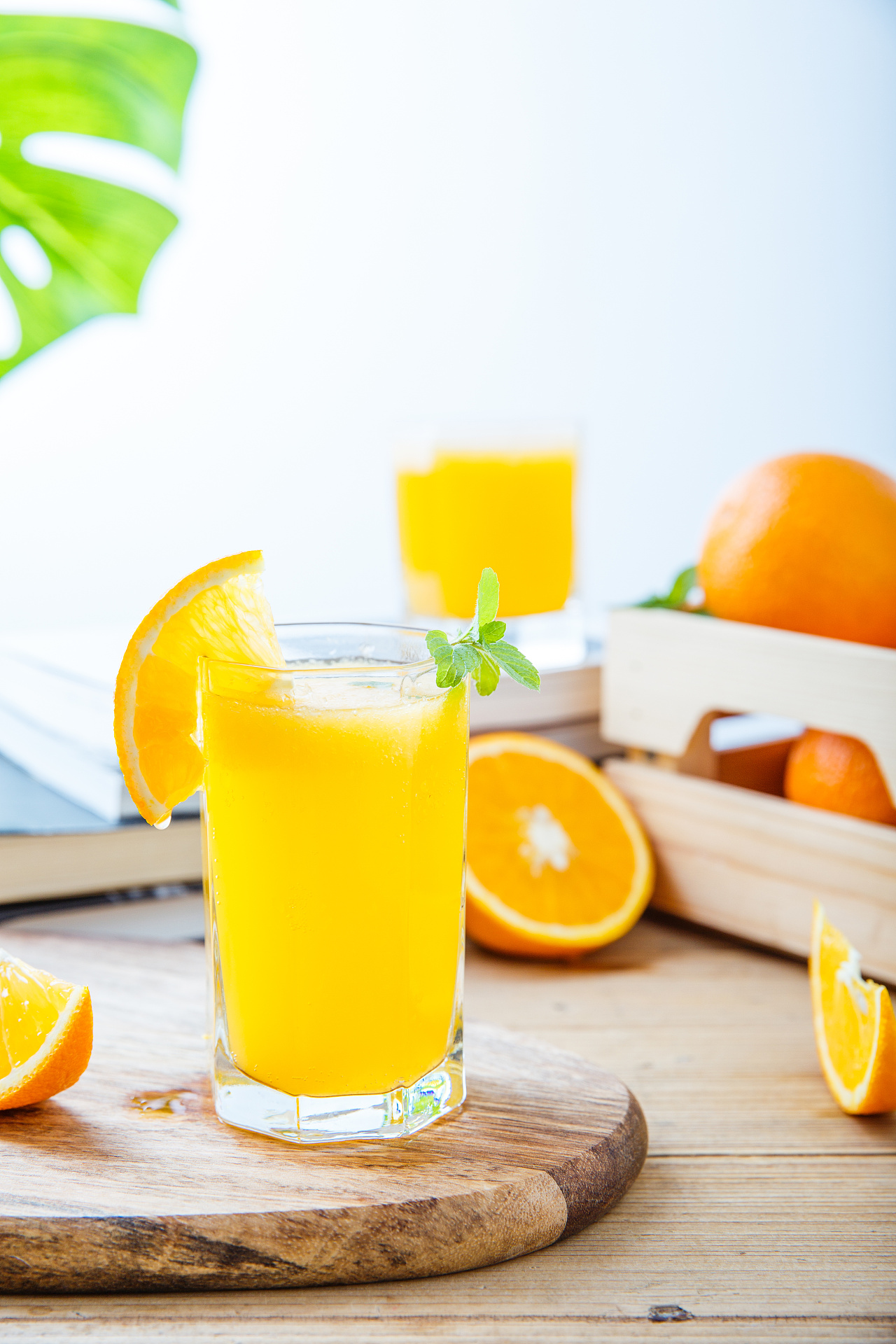 黄色鲜橙汁图片,高清图片,食物-纯色壁纸