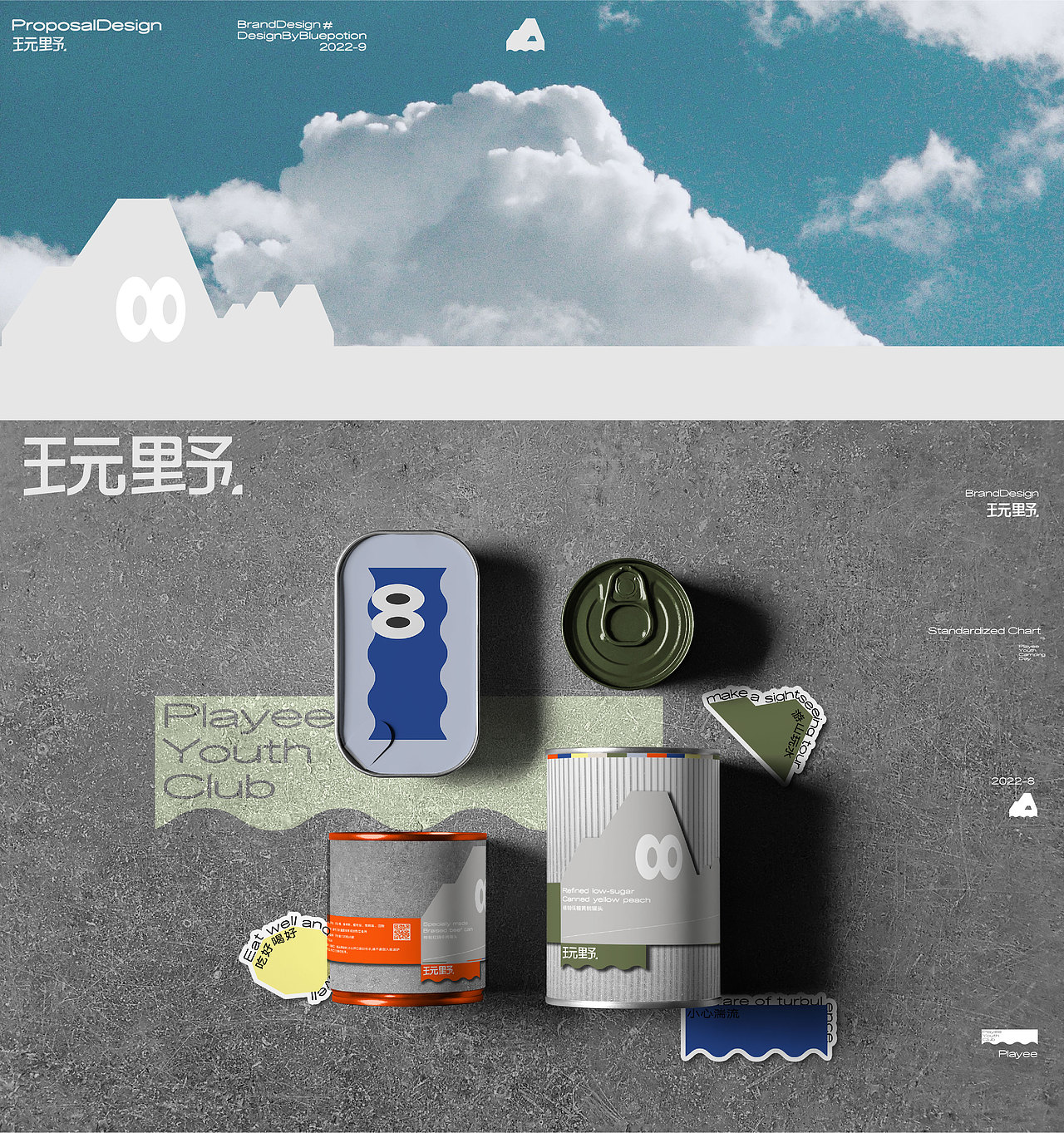 Playee丨玩野 营地文化平台 品牌全案 X 蓝色药剂(图ZMzE2MzkyNTI4) - 品牌 - 站酷设计师蓝色药剂原创素材 - 站酷ZCOOL