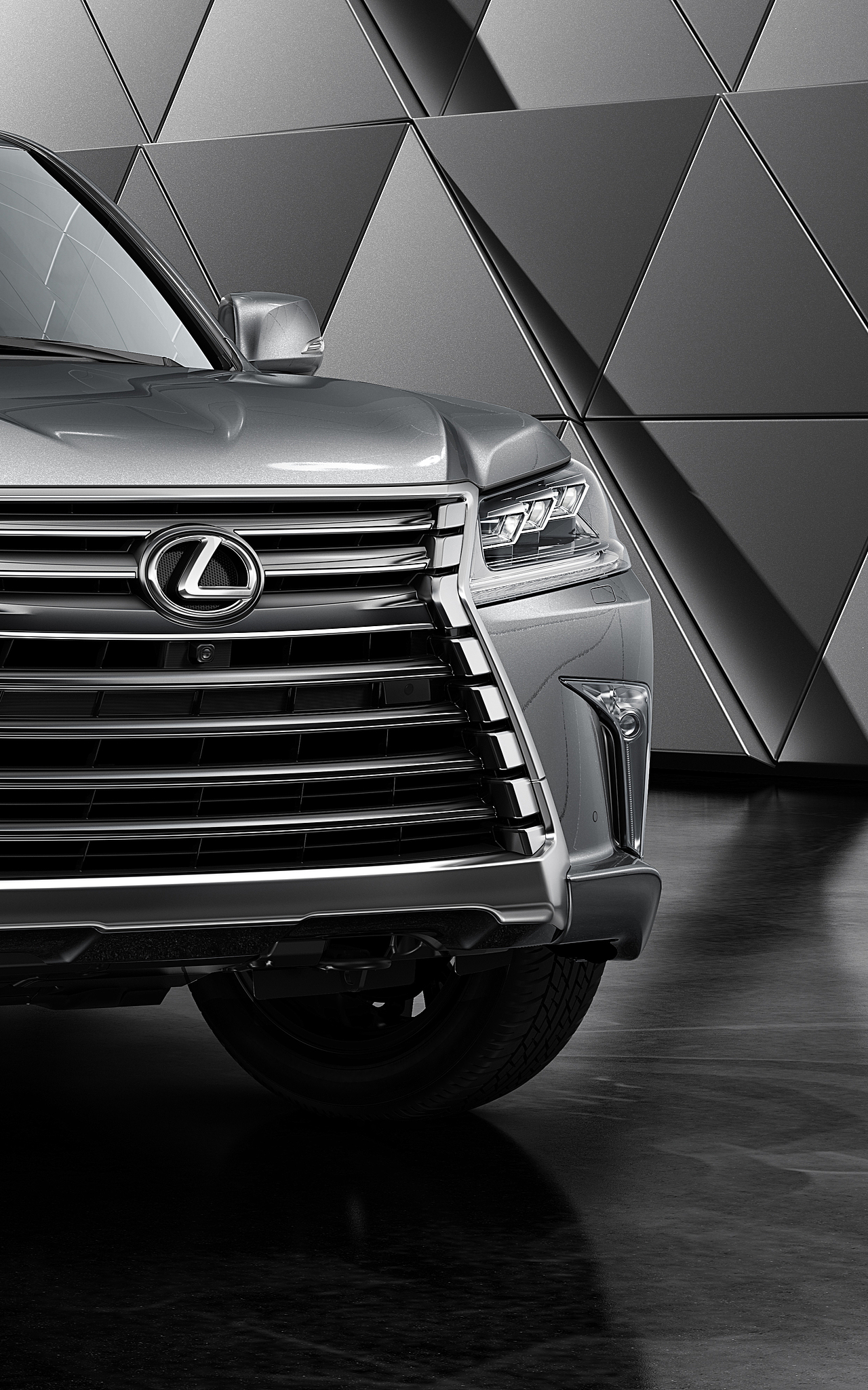 lexus lx570 cgi摄影