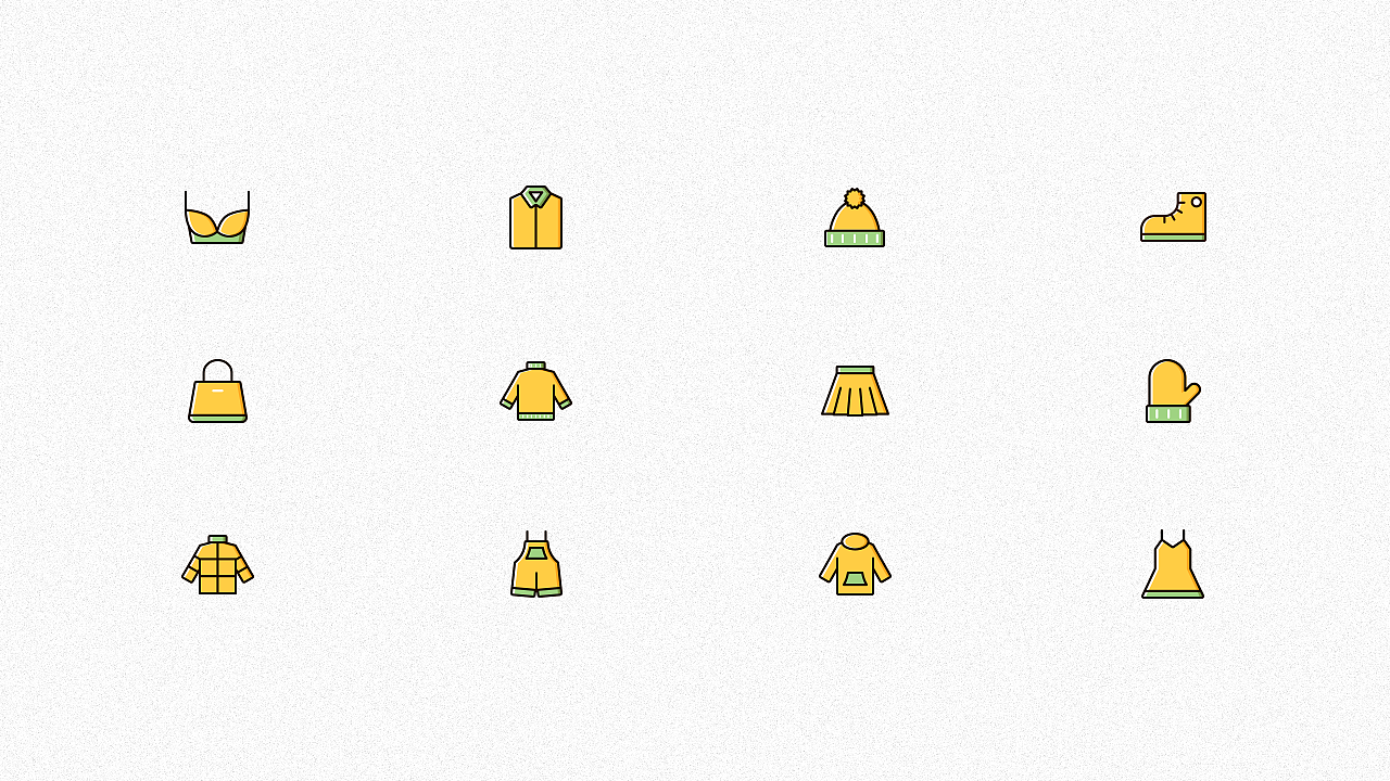 曾经认真绘制的图标作品们