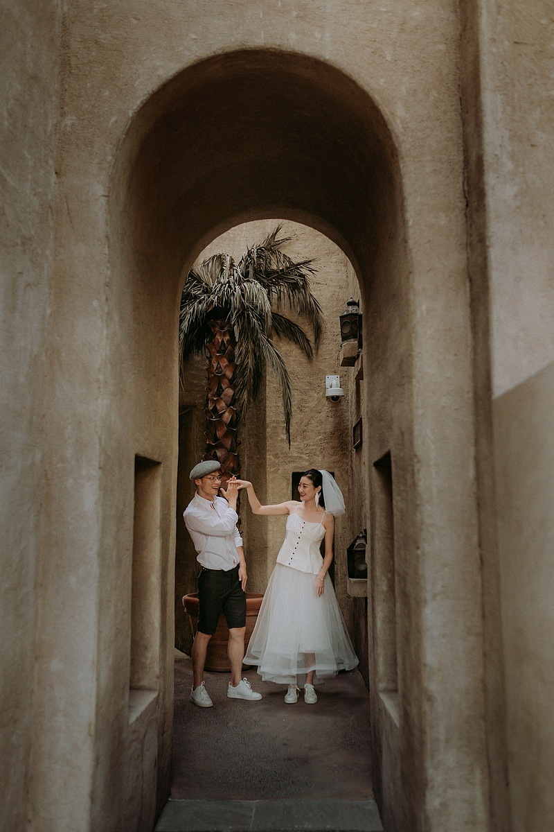 度假酒店情侣旅拍