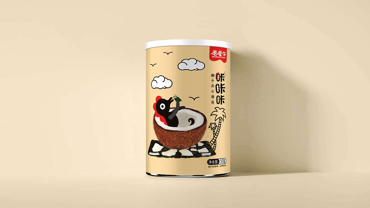 蘑蘑牛——儿童休闲食品海苔包装设计（图ZMTQ2MTA5NTky） - 包装 - 站酷设计师枫桥包装设计原创素材 - 站酷ZCOOL