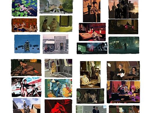 30天电影色彩速涂挑战