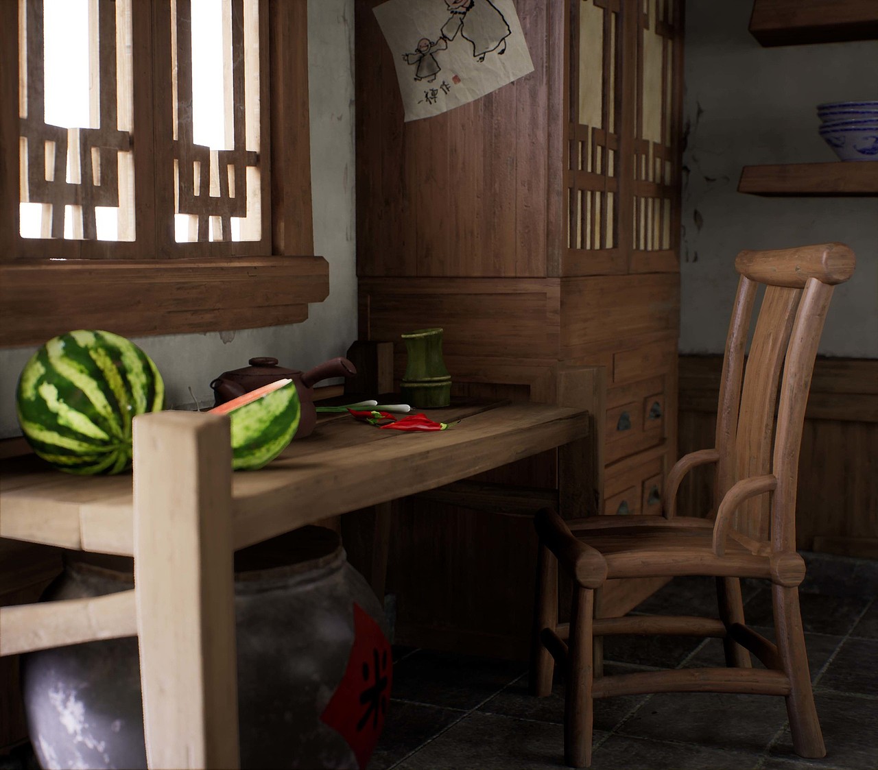 虚幻4-UE4-古风场景（图ZMTk1NjQzNjQw） - 场景 - 站酷设计师tanghuarong原创素材 - 站酷ZCOOL