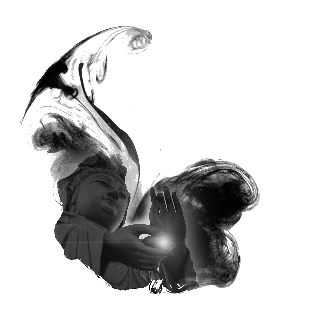 墨·佛（图ZMTkyNDk1MDA=） - 海报 - 站酷设计师SevenMoon原创素材 - 站酷ZCOOL