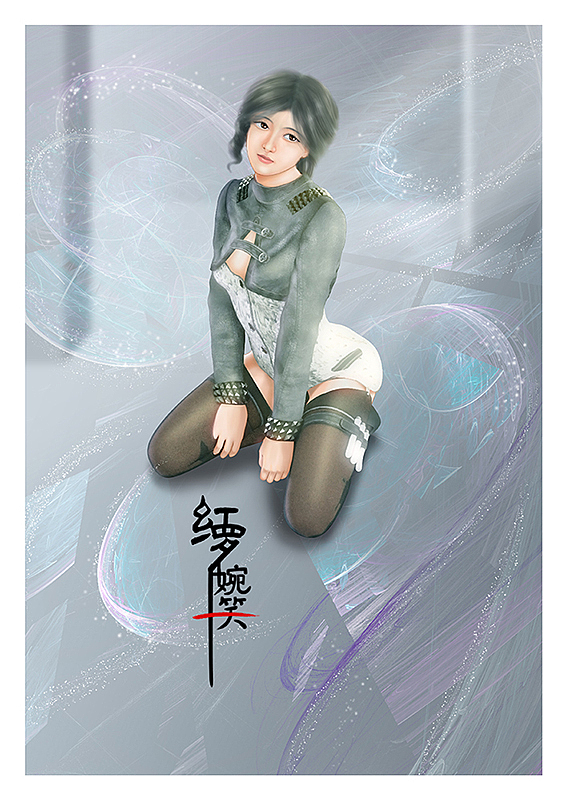 给手机桌面画个妹子（图ZMjEwNDY1NDQ4） - 创作习作 - 站酷设计师红罗婉笑原创素材 - 站酷ZCOOL