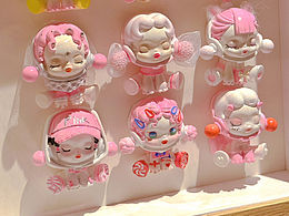 原創(chuàng)手繪練習  泡泡瑪特 石膏DIY