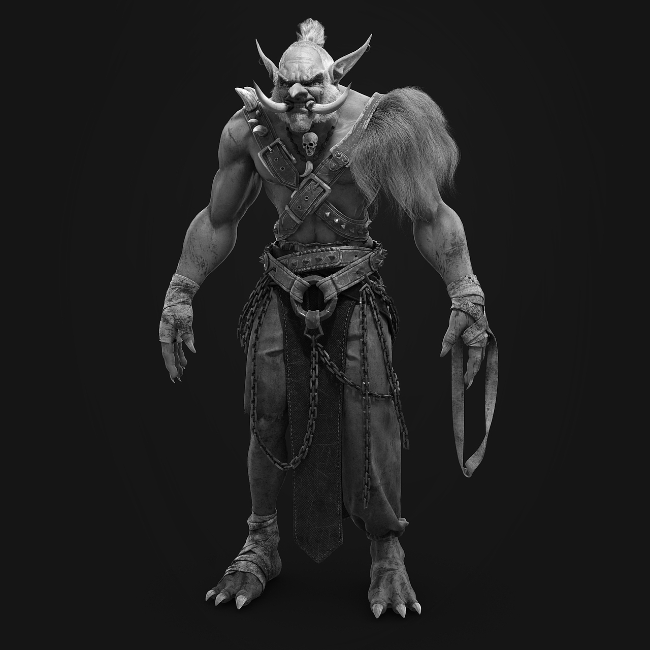 嗜血巨魔（图ZMTk1MjE0MDQ0） - 人物/生物 - 站酷设计师焦耳制造原创素材 - 站酷ZCOOL