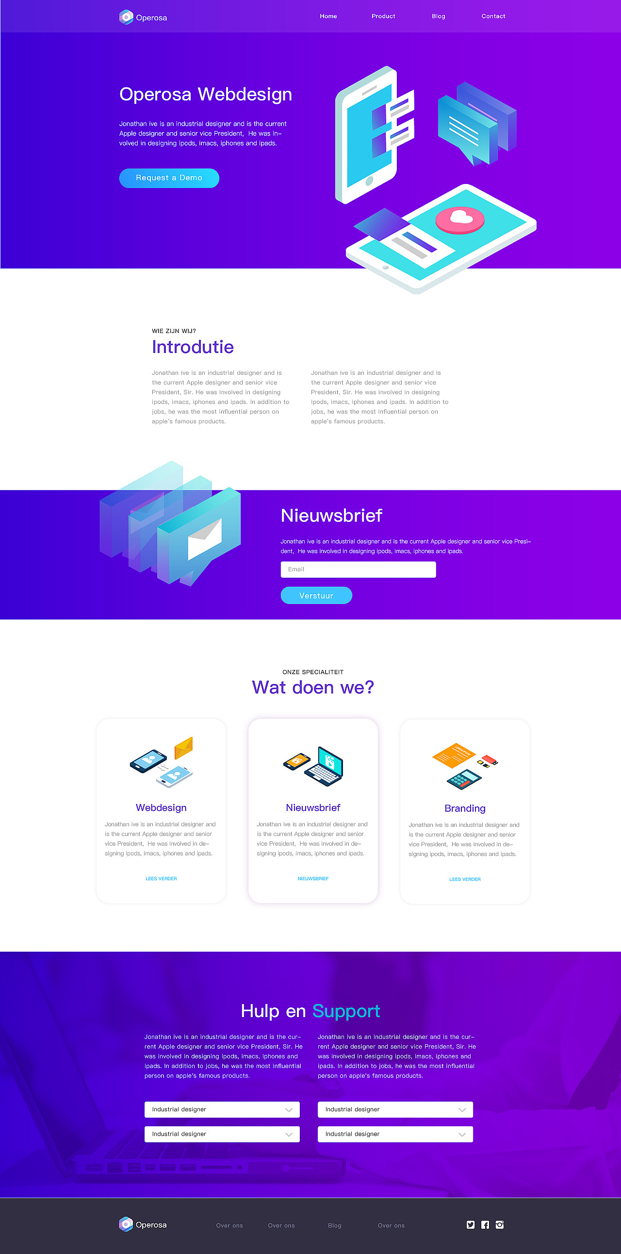 一组渐变色插画风网页（图ZMTA4NDA3NDE2） - 企业官网 - 站酷设计师烈火狂奔原创素材 - 站酷ZCOOL