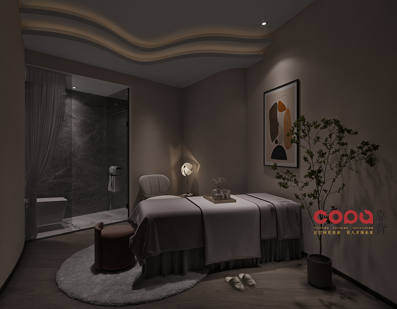 2021年6月靠背视觉（原创恒卓表现）Corona工装作品集（图ZMjU5MDE4MDcy） - 酒店餐饮设计 - 站酷设计师靠背高端视觉表现原创素材 - 站酷ZCOOL