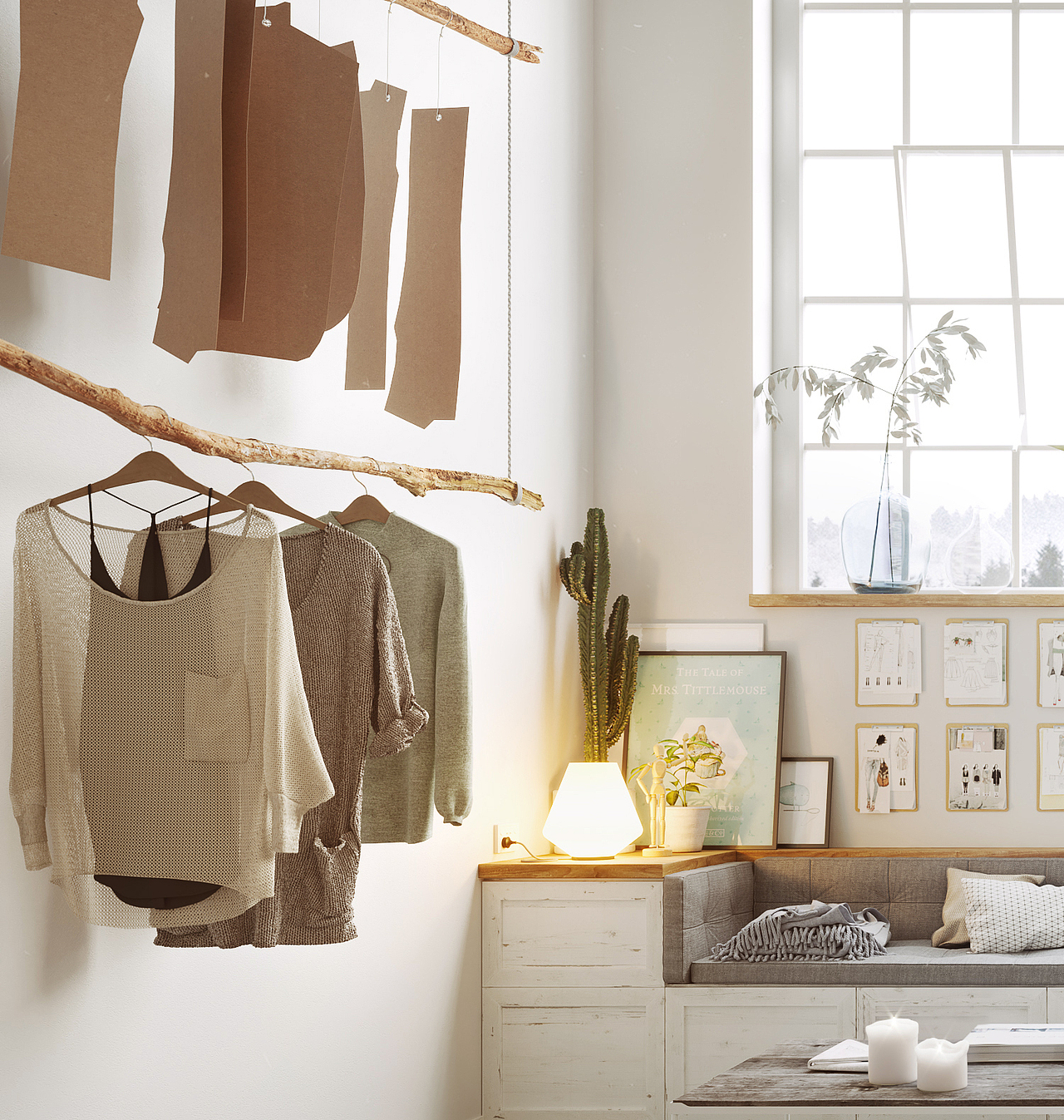 服装设计工作室