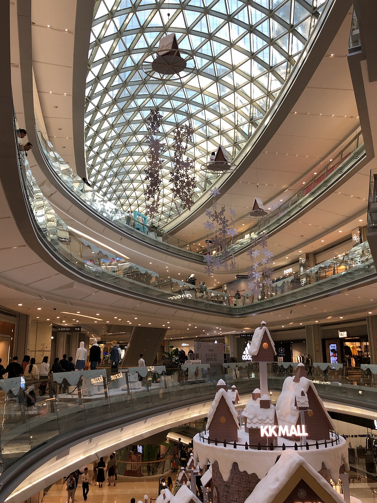 2019kkmall圣诞美陈