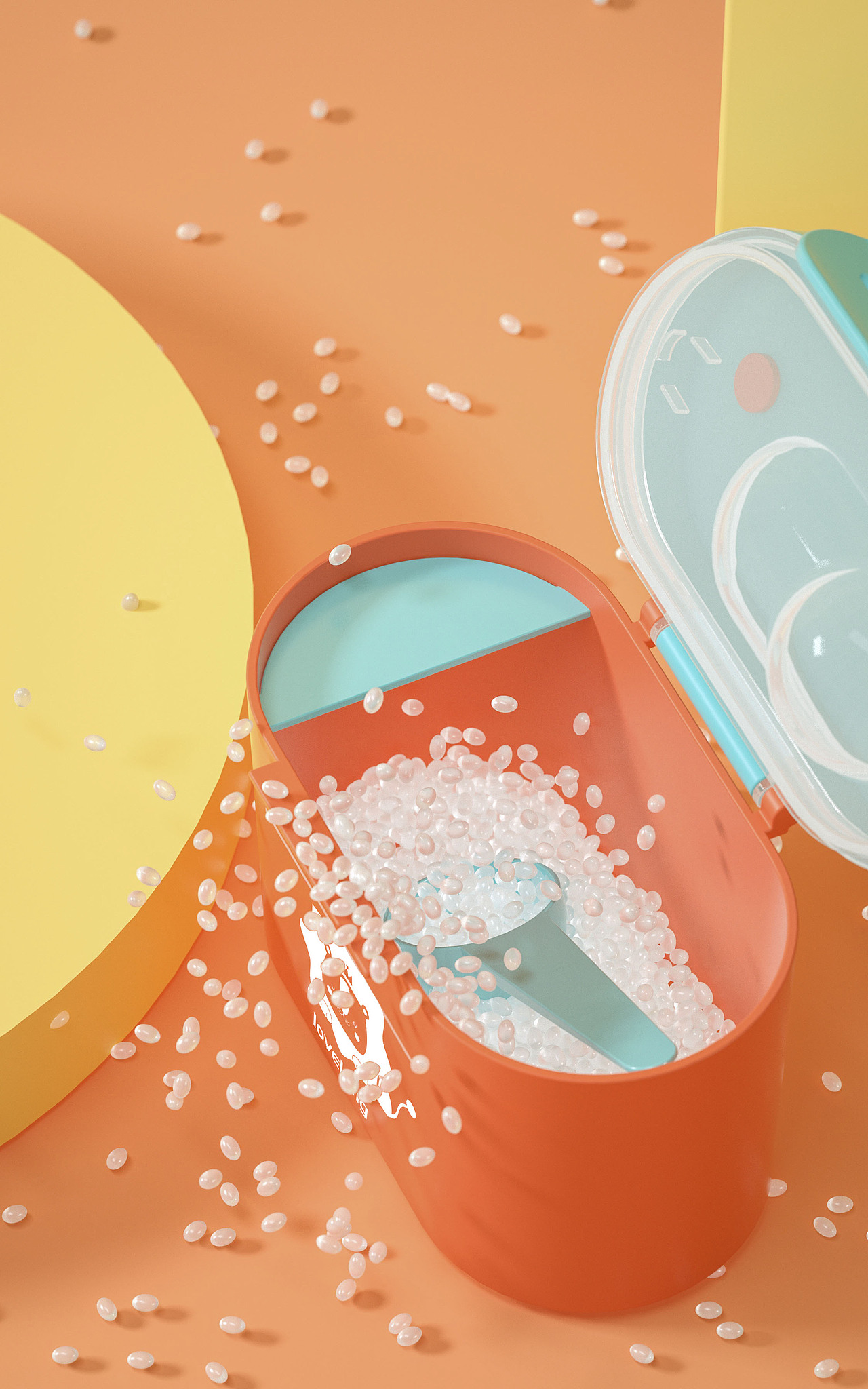 【母婴用品】儿童奶粉盒详情渲染设计（图ZMjIxMDMxMjA4） - 电商 - 站酷设计师Fukumaru原创素材 - 站酷ZCOOL