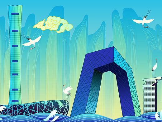 北京现代建筑群