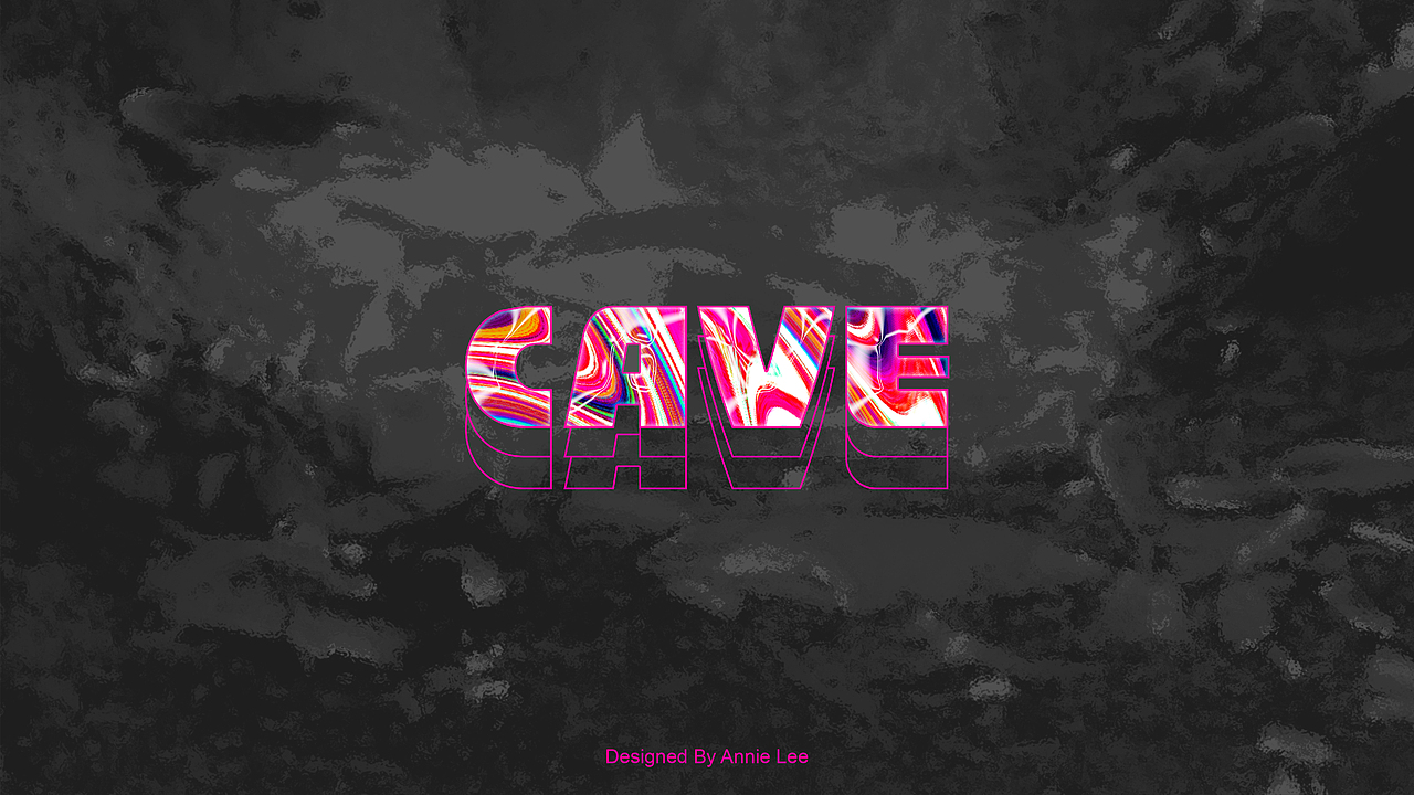 CAVE - 酸性海報創(chuàng)作（圖ZMjY5MDMzNjMy） - 海報 - 站酷設(shè)計師AnnieLeeee原創(chuàng)素材 - 站酷ZCOOL