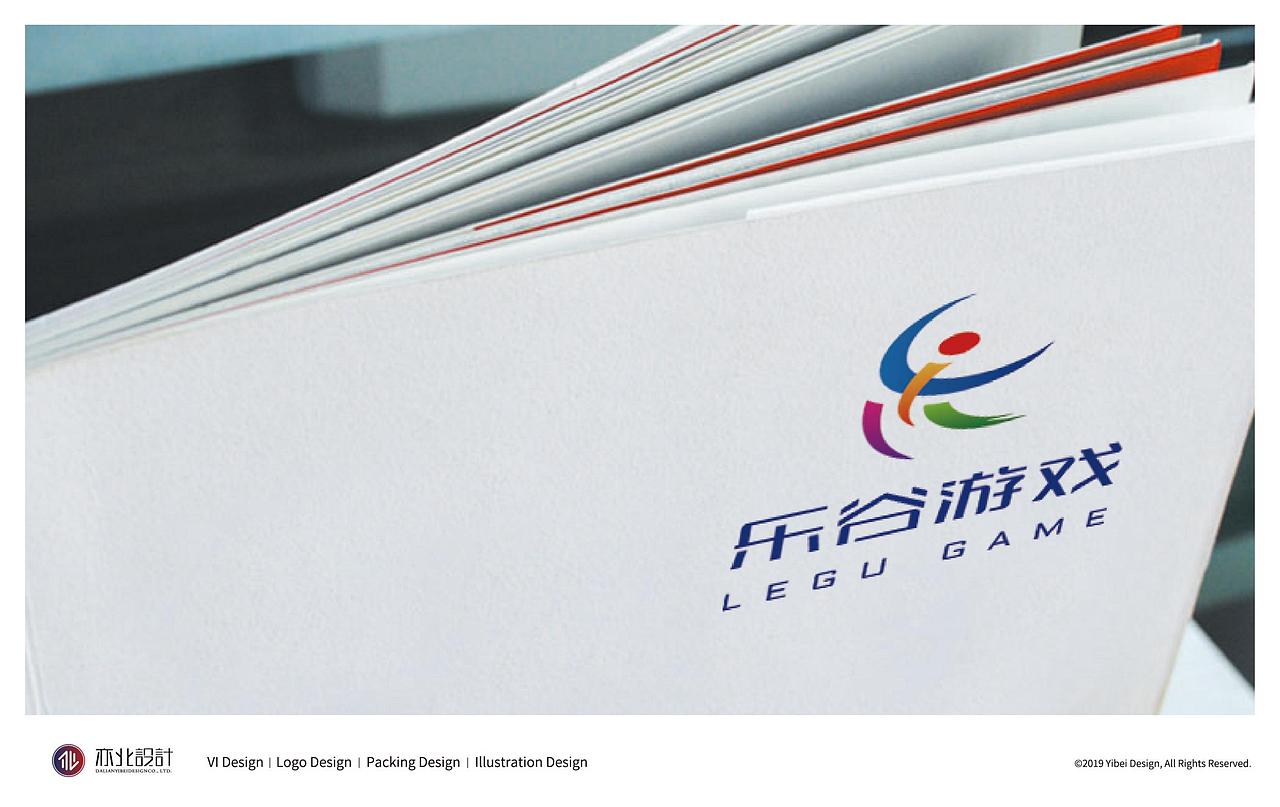 乐谷游戏娱乐科技logo设计