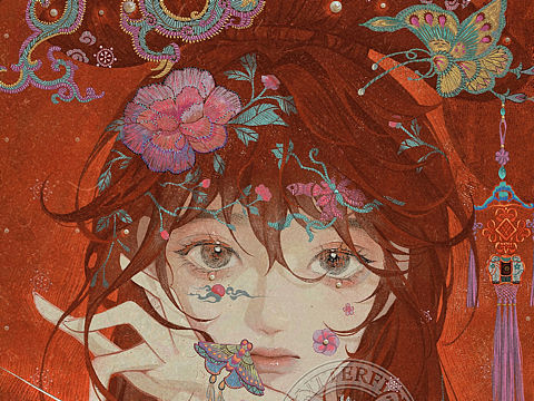 中国非遗·刺绣拟人