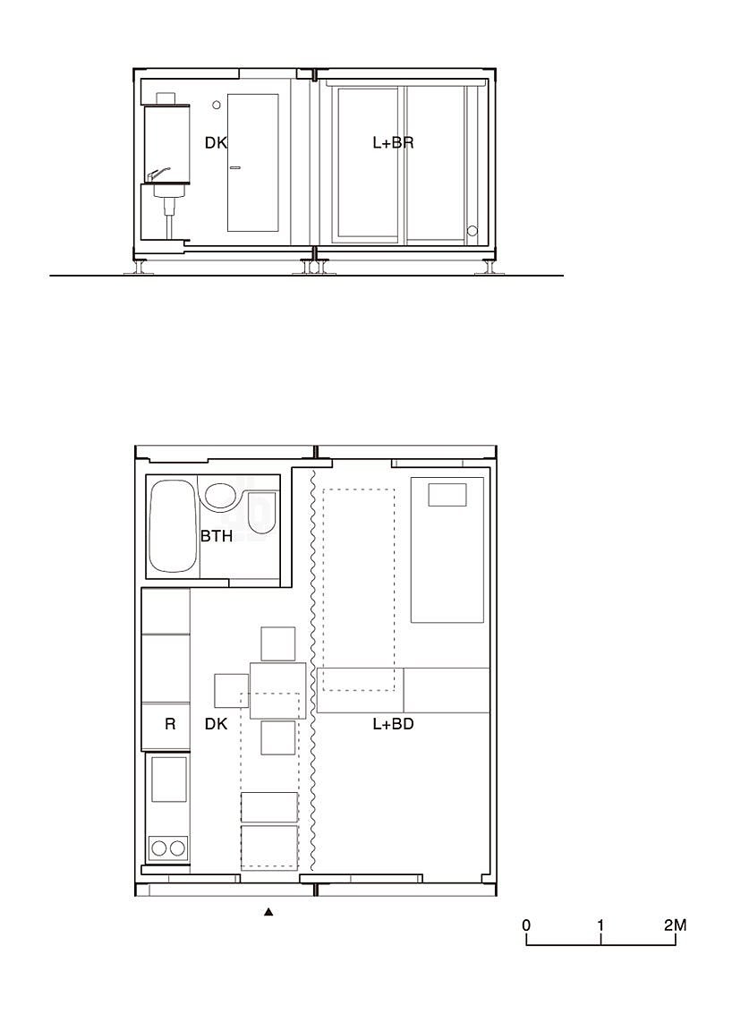 响应救灾住房,来自日本的集装箱避难所|空间|建筑设计|huji互集_原创