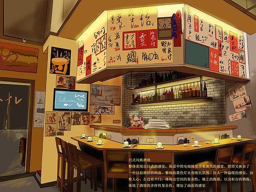 两点透视场景|动漫|动画片|淇宝贝67_临摹作品-站酷zcool