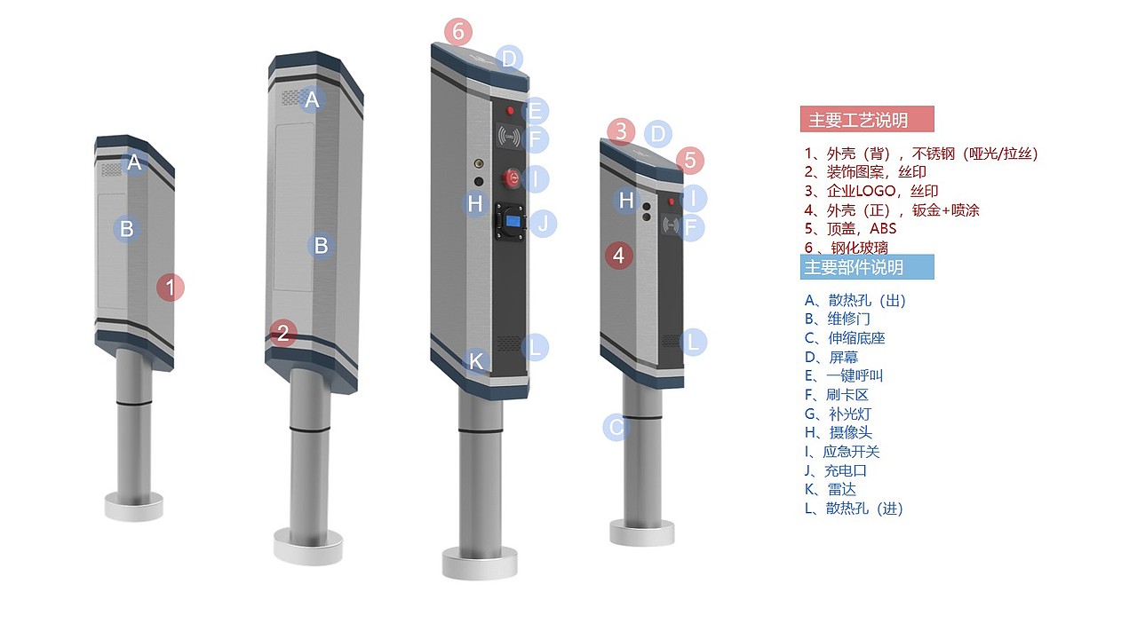 智能停车充电桩