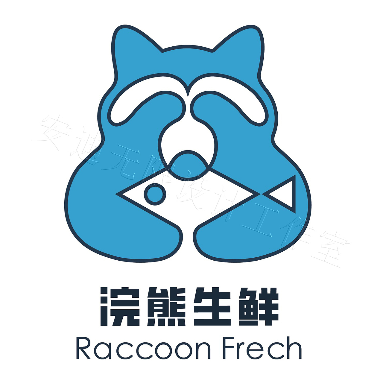 动物LOGO——浣熊