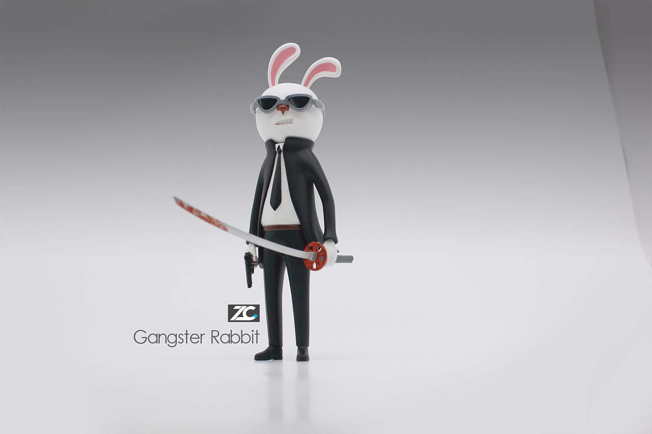 黑帮兔 gangster rabbit 玩偶 【限量发售】