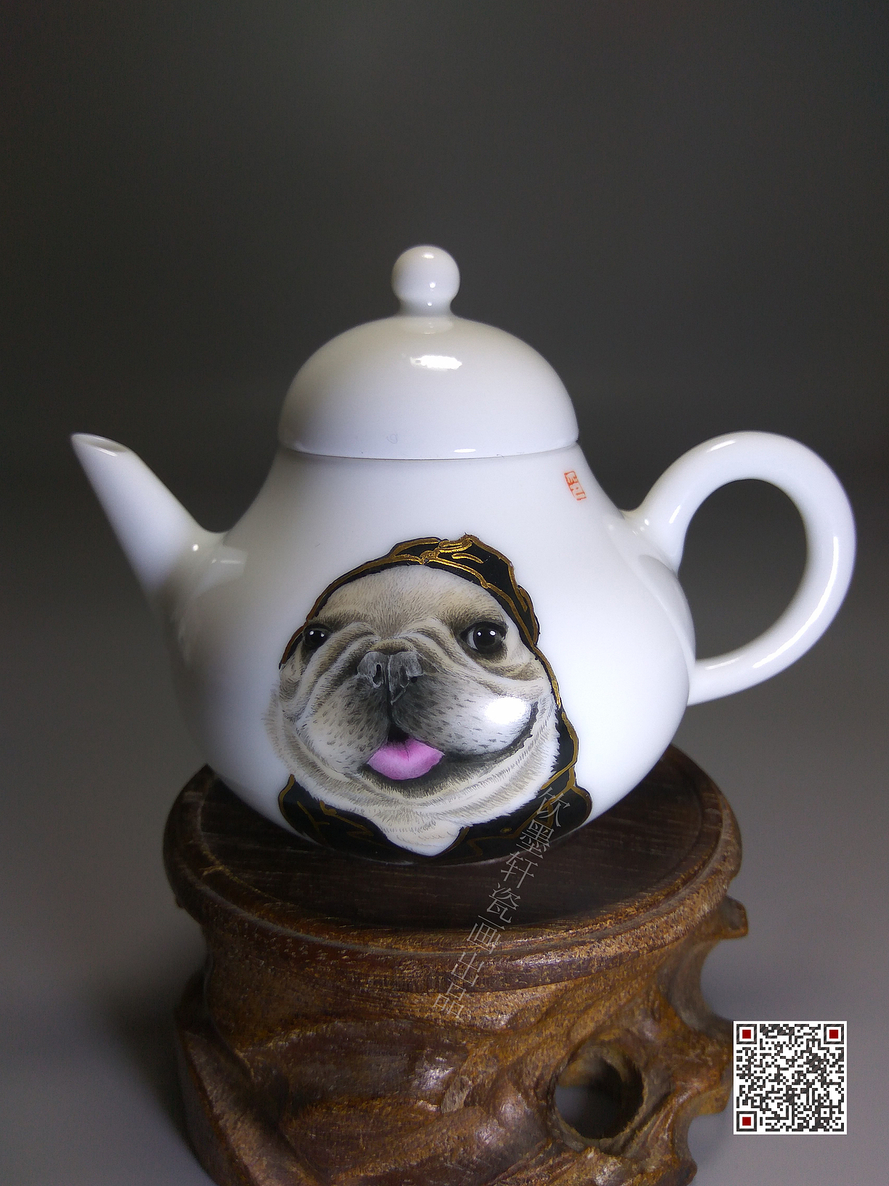 已售，接受定制（图ZMTEwMDE5NTg4） - 工艺品设计 - 站酷设计师饮墨轩瓷画工作室原创素材 - 站酷ZCOOL