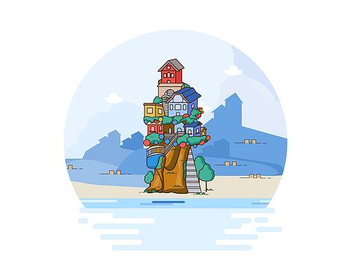 描边风设计