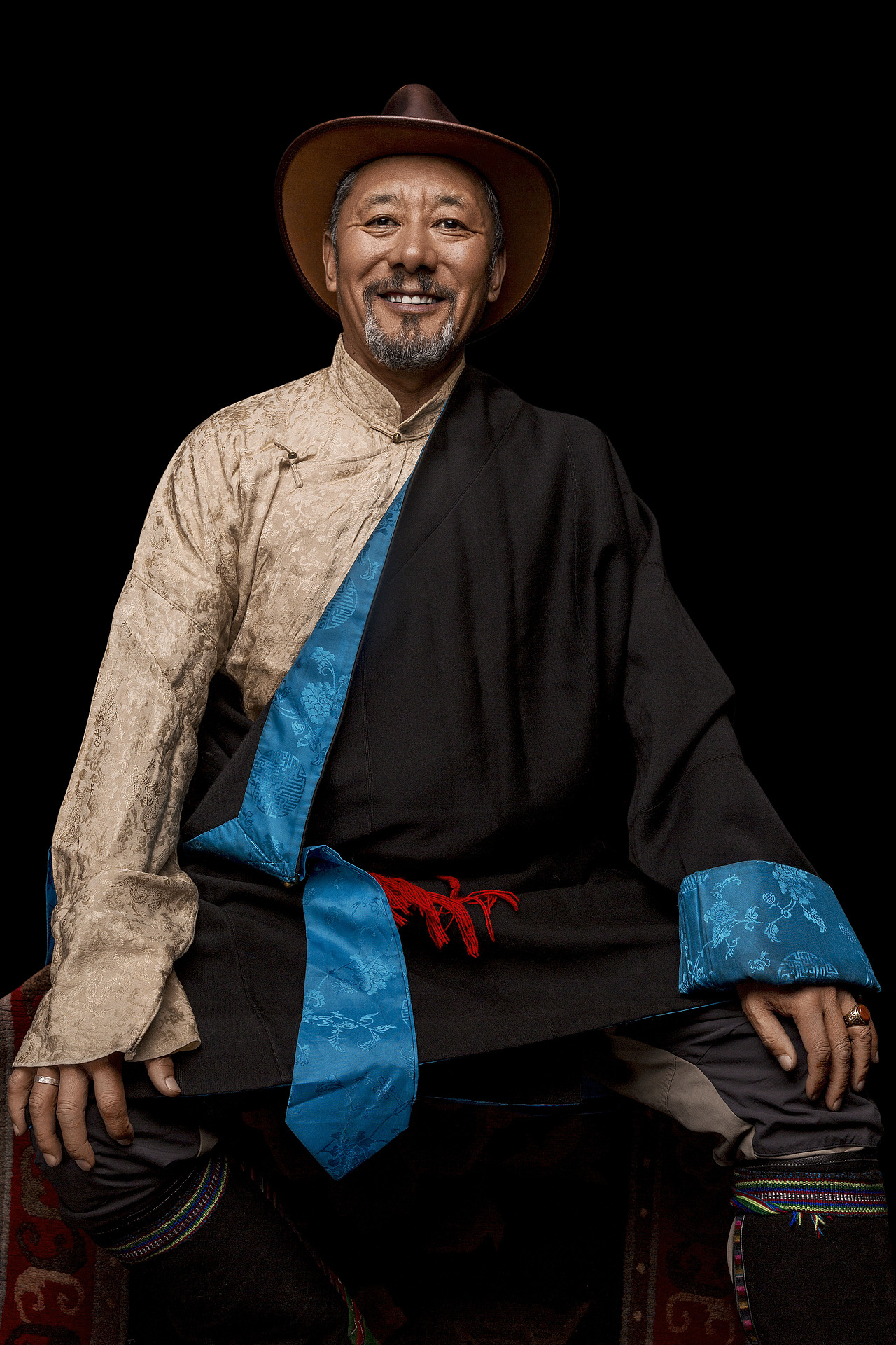 西藏著名演员【洛桑群培】艺术写真