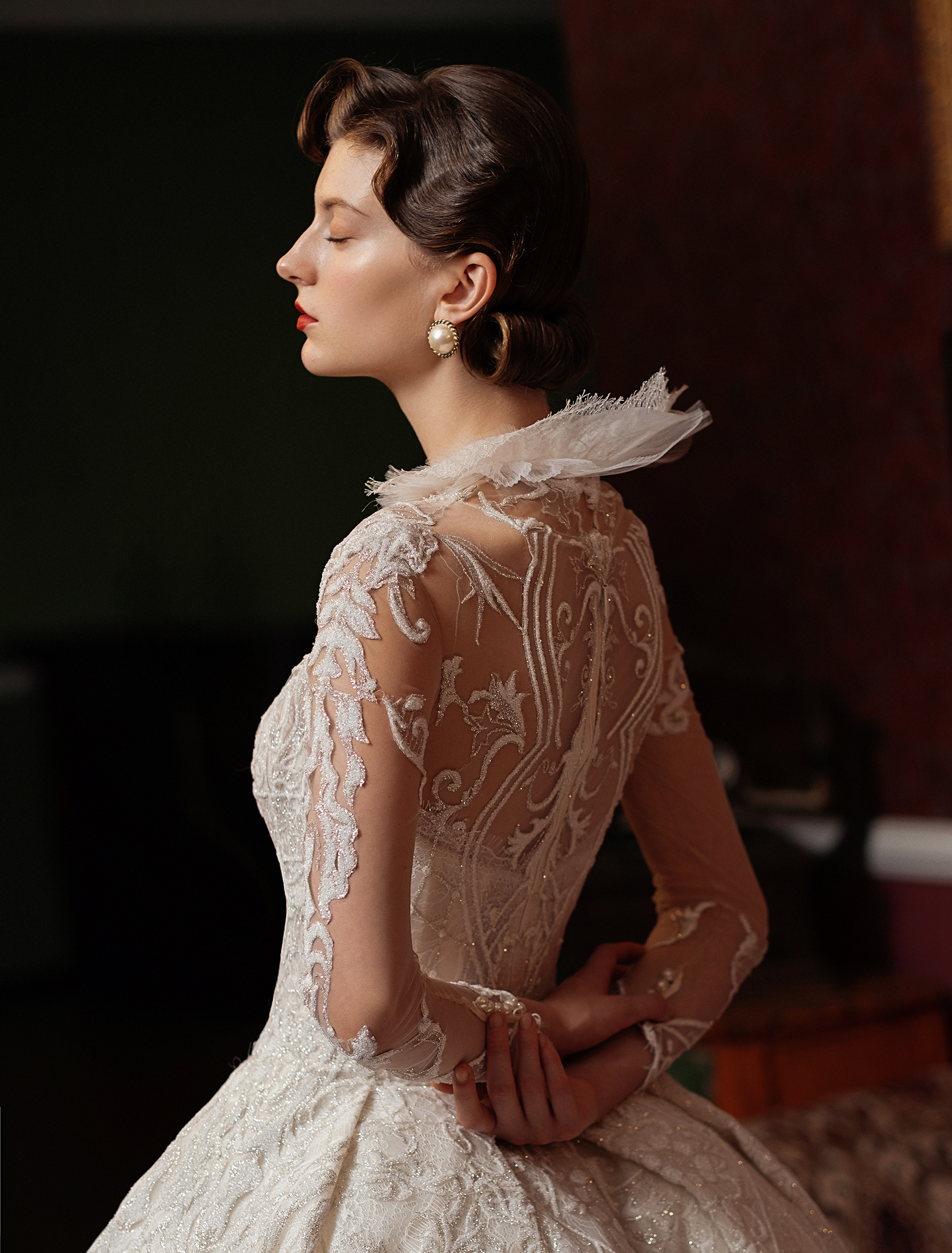 复古欧式婚纱样片