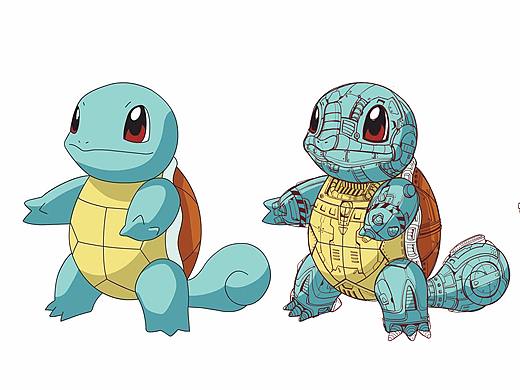 机械版精灵宝可梦（个人主页-ZMzUzNjU3MzY=） - 创作习作 - 站酷设计师DULONG原创素材 - 站酷ZCOOL