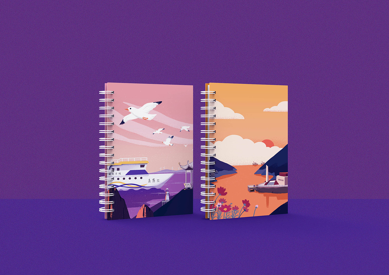 台州“大陈岛的礼物”文创设计