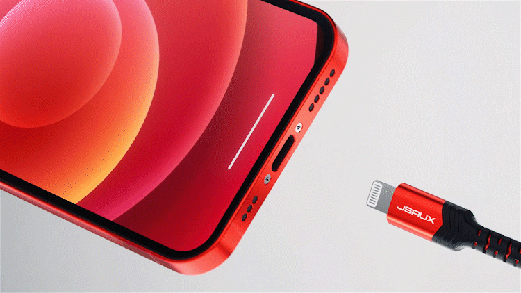 JSAUX红色耐折数据线（图ZMjYxOTU2MDky） - 动画/影视 - 站酷设计师大佬你叫什么名哇原创素材 - 站酷ZCOOL