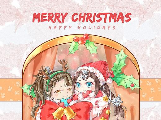 圣诞（个人主页-ZMjYyOTYxMDQ=） - 创作习作 - 站酷设计师冴牙原创素材 - 站酷ZCOOL