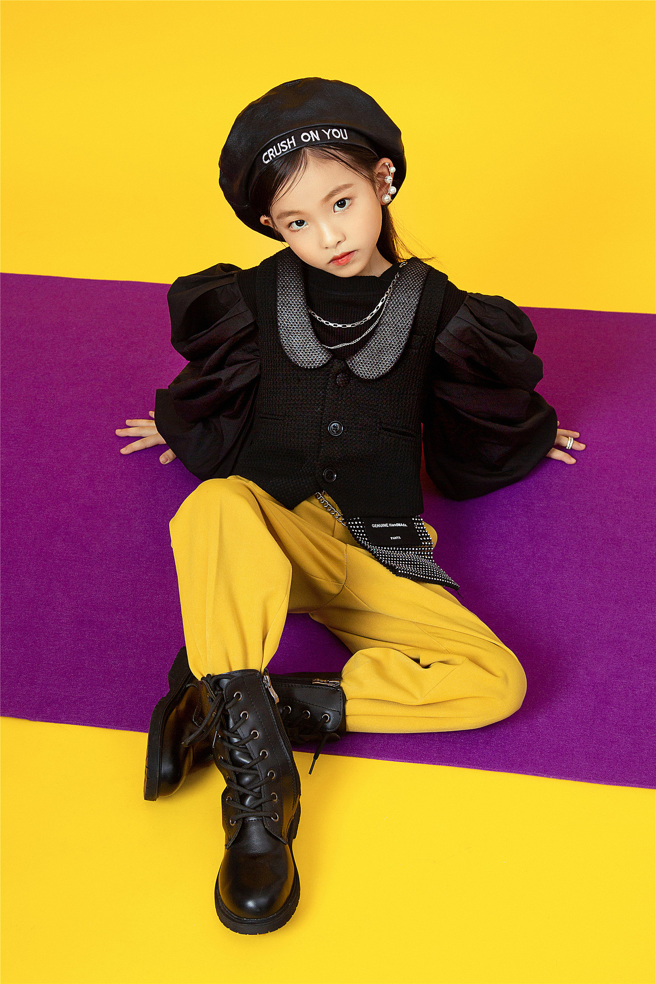 时尚写真大童女