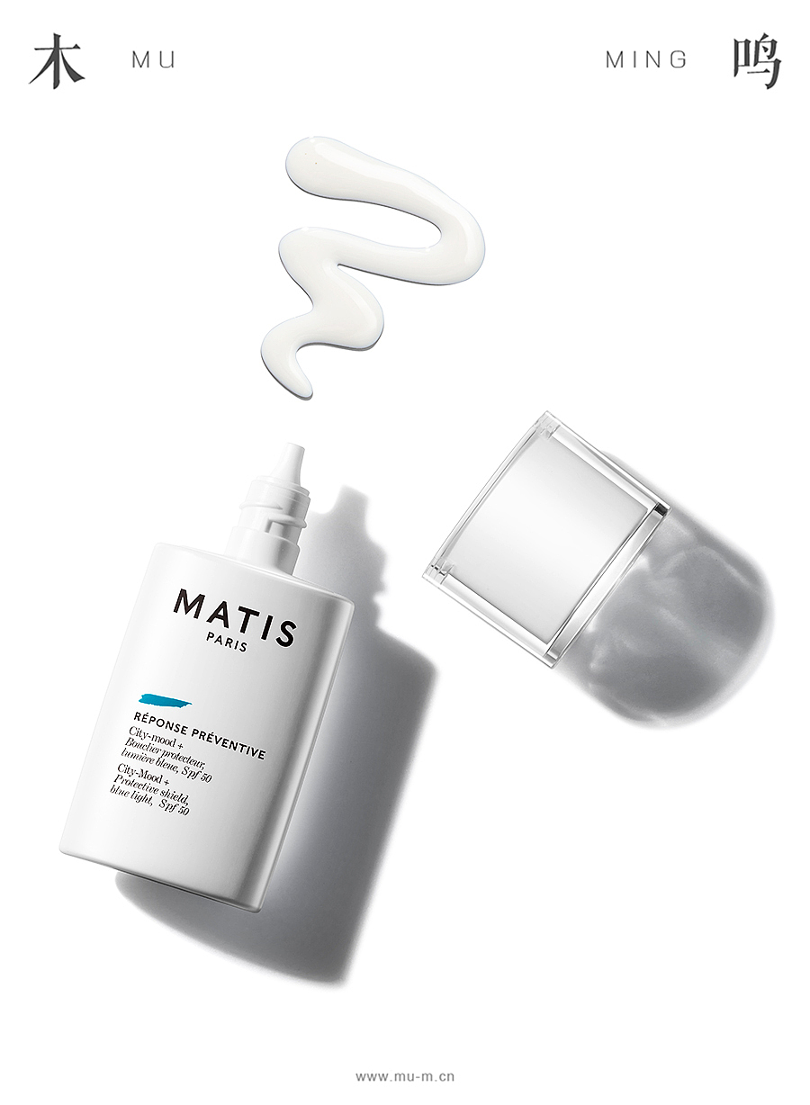 MATIS-美妆产品静物场景摄影白底拍摄精修图