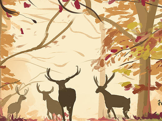 速涂练习（个人主页-ZNDA5NTA1MTI=） - 创作习作 - 站酷设计师乔乔乔Friday原创素材 - 站酷ZCOOL