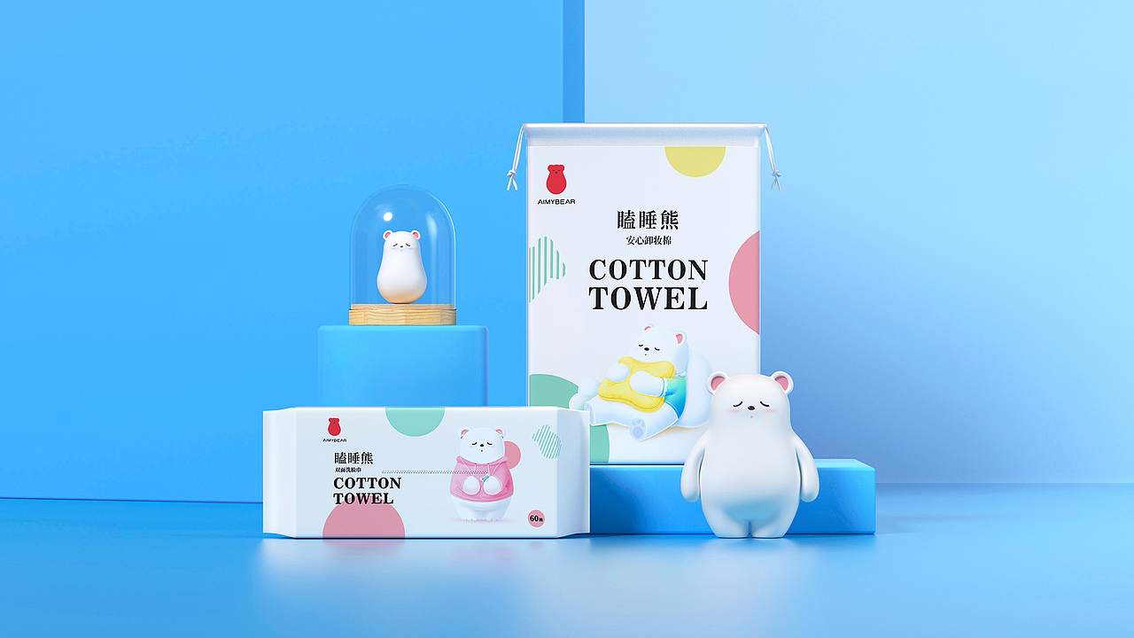 瞌睡熊AIMYBEAR │ 品牌IP形象设计(图ZMjUyMDk4MjI4) - IP形象 - 站酷设计师忽呀hooyah原创素材 - 站酷ZCOOL