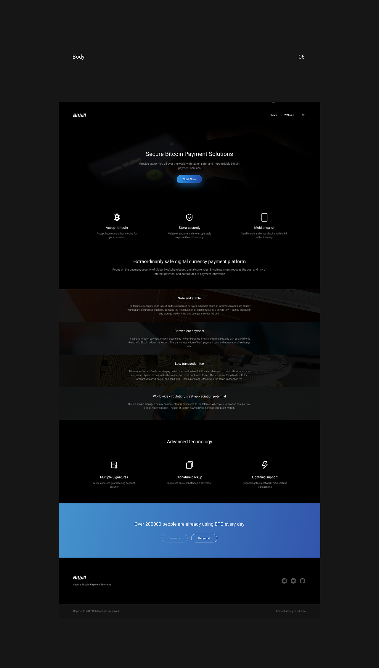 Bitbill国际版企业官网设计（图ZMTAwNDQ2MDE2） - 企业官网 - 站酷设计师王涵洋原创素材 - 站酷ZCOOL